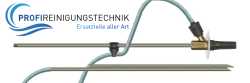 Sandkopf ST-55 mit Dosierung  M22 AG Rohrlänge 430 mm ohne seitlichen Griff